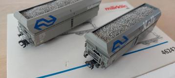 2 dlg Märklin NS fads kalksteenwagenset artnr 46242 in ovp beschikbaar voor biedingen