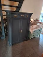 Brocante biedermeier meidenkast, halkast, kast, Ophalen, 50 tot 70 cm, 105 cm of meer
