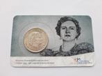 Laatste zilveren gulden coincard juliana 1956, Postzegels en Munten, Munten | Nederland, Zilver, 1 gulden, Ophalen of Verzenden