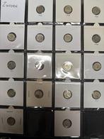Zweden - 10 ore muntjes 1942 tm 1960 zilver, Ophalen of Verzenden, Overige landen, Losse munt, Zilver