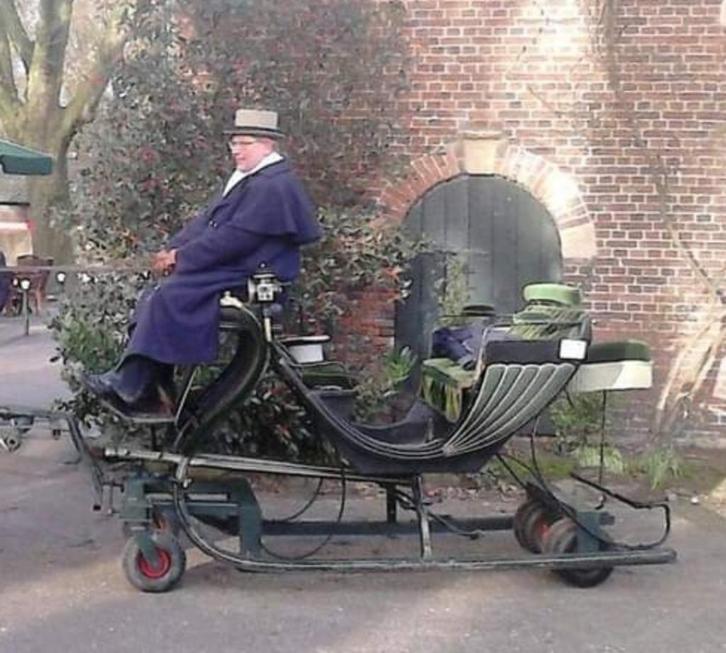 antieke arrenslee en parkwagen, Dieren en Toebehoren, Rijtuigen en Koetsen, Gebruikt, Overige typen, Paard
