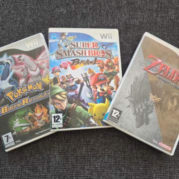 3 top Wii titels beschikbaar voor biedingen