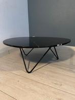Marmeren salontafel merk Furnified, Huis en Inrichting, Tafels | Salontafels, Ophalen, Overige materialen, Gebruikt, 100 tot 150 cm