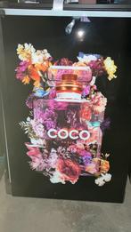 Glasschilderij 60x90cm Le Perfume, Ophalen of Verzenden