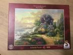 3 Schmidt Puzzels Thomas Kinkade painter of light, Ophalen of Verzenden, 500 t/m 1500 stukjes, Gebruikt, Legpuzzel