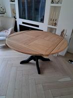 XXXL Uitschuifbare Eettafel Landelijke Stijl, Huis en Inrichting, 150 tot 200 cm, Rond, Ophalen of Verzenden, Vijf personen of meer