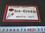 sticker Boxtel allround orkest ICE - CREAM 04116-74871, Ophalen, Zo goed als nieuw, Bedrijf of Vereniging