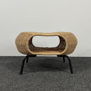 Rotan Voetenbank met Opbergruimte 25491 beschikbaar voor biedingen