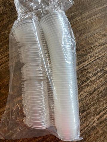 1000 stuks saus cupjes met deksel 30 ml! beschikbaar voor biedingen