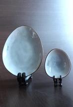 Vintage Cosy & Trendy Stoneware – Unieke Set van Twee Schale, Ophalen of Verzenden