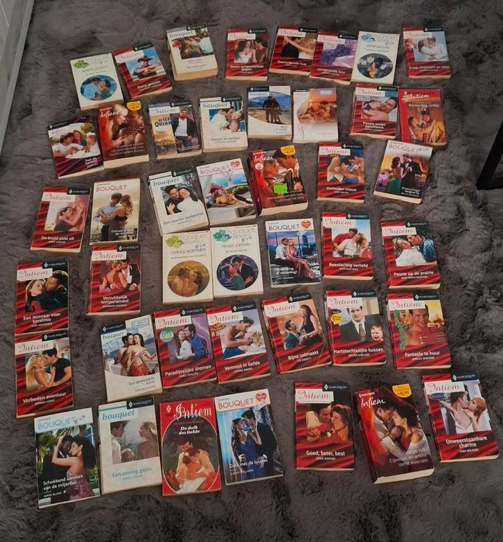 50 verhalen (41 boekjes) Harlequin Bouquet reeks, Boeken, Romans, Gelezen, Ophalen of Verzenden