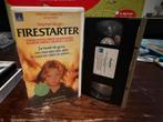 Firestarter - stephen king - ex rental VHS, Vanaf 16 jaar, Verzenden, Gebruikt, Horror