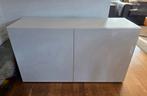 Besta Ikea tv meubel + glasplaat, Ophalen, Zo goed als nieuw, 25 tot 50 cm