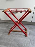 Houten wasrekje met knijpertjes, Ophalen of Verzenden, Zo goed als nieuw
