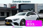 Mercedes-Benz A-Klasse A45 S AMG 4M+ fabrieksgarantie, Pano,, Auto's, Automaat, Gebruikt, 4 cilinders, Leder
