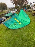 North Reach 2023 12m Kite - Marine Green, Watersport en Boten, Geen board, Ophalen of Verzenden, Zo goed als nieuw, Kite