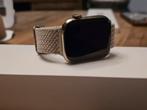 Apple Watch Series 8 45mm Goud + Extra Bandjes, Gebruikt, GPS, IOS, Ophalen of Verzenden