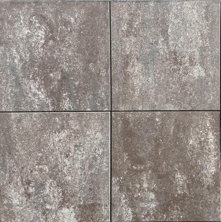 Topaanbieding TopTerrasTegels 60x60x4 Bruin Nuance, Tuin en Terras, Tegels en Klinkers, Nieuw, Terrastegels, Beton, 10 m² of meer