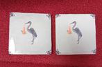 IT""s a girl 2 wandtegels 10cm x 10cm, Ophalen of Verzenden
