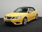 Saab 9-3 Cabrio 2.8 T V6 Aero | 1e eigenaar | Volledig onder, Auto's, Gebruikt, Zwart, Cabriolet, 4 stoelen