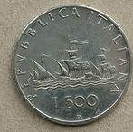 Italië, 500 lire 1961, Ophalen of Verzenden, Italië, Losse munt, Zilver
