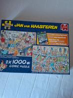 Jan van Haasteren 2x1000 stukjes, Ophalen of Verzenden, 500 t/m 1500 stukjes, Zo goed als nieuw