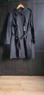 Nieuwe Mango dames trenchcoat zwart maat 50/52, Mango, Zwart, Nieuw, Ophalen of Verzenden