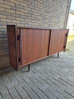 Vintage midboard / sideboard - Deens Design - uniek model, 25 tot 50 cm, Zo goed als nieuw, 200 cm of meer, Ophalen