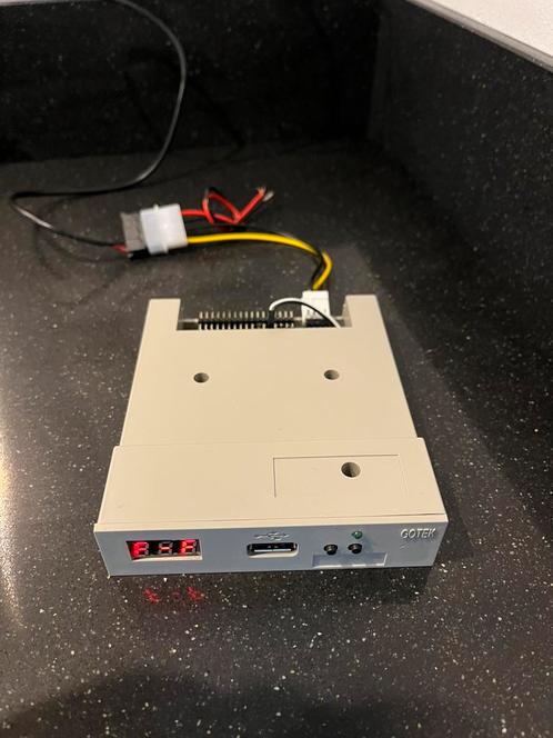 Laatste 2 beige Gotek met flashfloppy, Computers en Software, Optische drives, Zo goed als nieuw, Ophalen of Verzenden