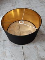 Te koop mooie zwarte lampenkap. Doorsnee 50cm., Huis en Inrichting, Lampen | Lampenkappen, Ophalen, 25 tot 50 cm, Zwart, Rond