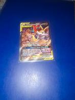 Charizard & Braixen gx Tag Team Promo - Light Played, Ophalen of Verzenden, Gebruikt, Losse kaart, Foil