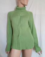 GIADA CASHMERE ZIJDE Trui , Maat L, Verzenden, Zo goed als nieuw, Maat 42/44 (L), Groen