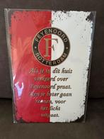 Wandbord Feyenoord Rotterdam, Verzamelen, Sportartikelen en Voetbal, Ophalen of Verzenden, Nieuw, Feyenoord, Overige typen