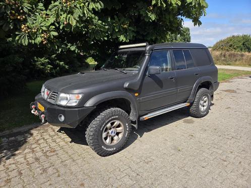 Nissan Patrol 2.8 GR TDI 4WD 1999, Auto's, Bestelauto's, Particulier, 4x4, Airconditioning, Bluetooth, Centrale vergrendeling