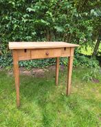 Houten Tafeltje met Lade, Ophalen, Minder dan 55 cm, Gebruikt, Klassiek
