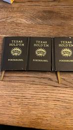 Drie texas hold’em pokerbijbels, Hobby en Vrije tijd, Gezelschapsspellen | Kaartspellen, Ophalen of Verzenden, Gebruikt, Veldboeket lektuur numansdorp