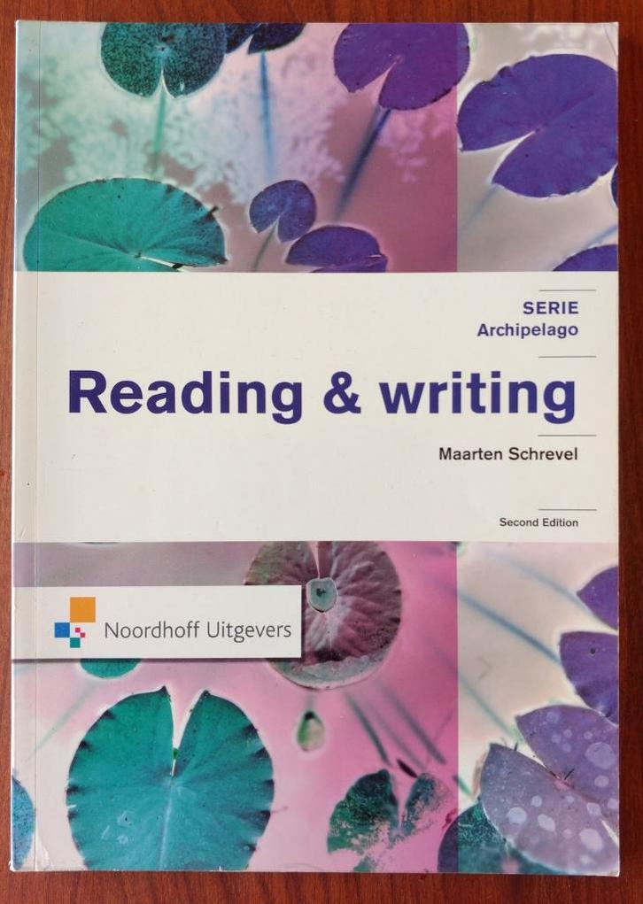 Maarten Schrevel. Reading & writing. 2e dr. Archipelago Zgan, Boeken, Studieboeken en Cursussen, Zo goed als nieuw, HBO, Alpha