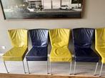 Montis Spica stoelen, Huis en Inrichting, Stoelen, Ophalen, Gebruikt, Blauw