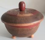 Amsterdamse school hout nijverheid dekseldoos, Ophalen of Verzenden