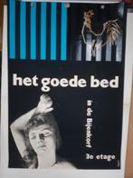 Originele poster het goede bed matras Bijenkorf Strijbosch, Verzenden, A1 t/m A3, Reclame, Rechthoekig Staand