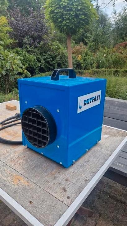 Bouwdroger Dryfast DFE25T, Doe-het-zelf en Verbouw, Ventilatie en Afzuiging, Zo goed als nieuw, Ventilator, Ophalen of Verzenden