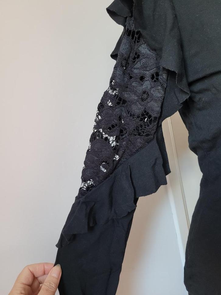 CAPSULE zwart shirt met aparte kanten mouwen maat M Nieuw, Kleding | Dames, T-shirts, Nieuw, Maat 38/40 (M), Zwart, Lange mouw