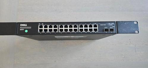 Dell PowerConnect 2824 (Managed 24-Port Gigabit Switch), Computers en Software, Netwerk switches, Refurbished, Ophalen