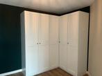 Slaapkamerkasten met hoek, Huis en Inrichting, Kasten | Kledingkasten, Ophalen, 150 tot 200 cm, Met hangruimte, Zo goed als nieuw