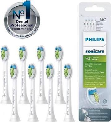 Philips Sonicare W2 Opzetborstels - 8 stuks Nieuw beschikbaar voor biedingen