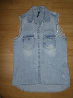 LTB mouwloze spijkerblouse damaged look maat S, Blauw, Ophalen of Verzenden, Zo goed als nieuw, LTB