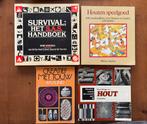 Survival, touw knopen en houtbewerking boeken., Ophalen of Verzenden, Gelezen