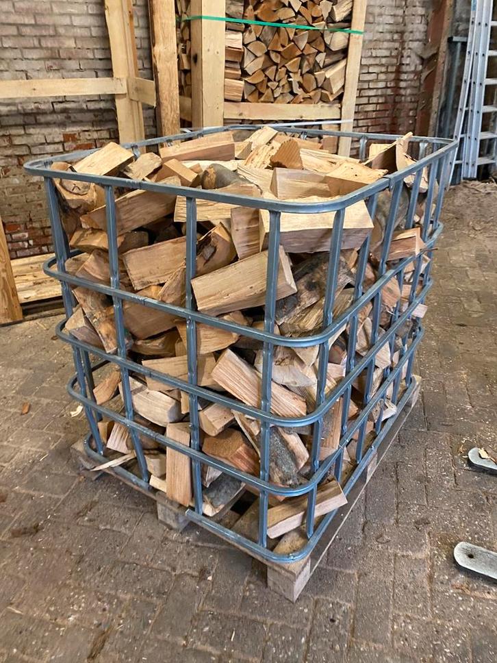 Droog gemixt hout, Tuin en Terras, Haardhout, Blokken, 6 m³ of meer, Ophalen of Verzenden