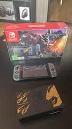 Nintendo switch Monster Hunter Rise Edition, Ophalen of Verzenden, Zo goed als nieuw, Met 1 controller, Switch OLED