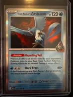 Pokemon Destined Rivals kaart Team Rocket’s Articuno 051/182, Ophalen of Verzenden, Zo goed als nieuw, Losse kaart